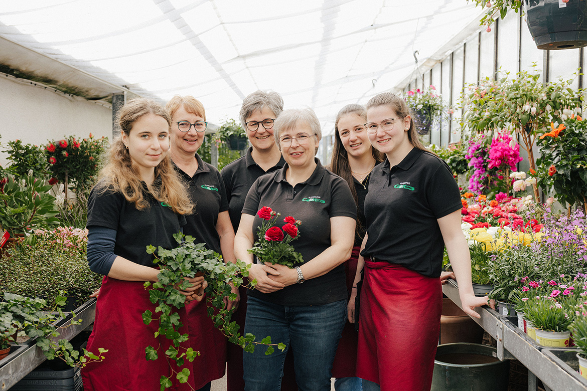 Unser Gärtnerei-Team